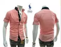 chemise ralph lauren 2019U homme pony manche courte hot sale g14 rouge